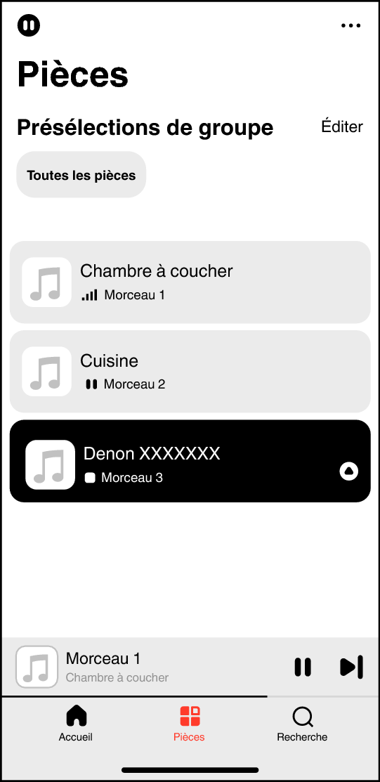 App Select Room De